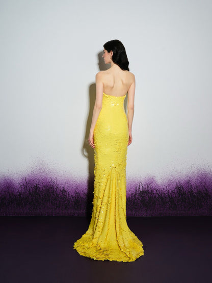 Ailena | Bellini Sequin-Trim Evening Gown4